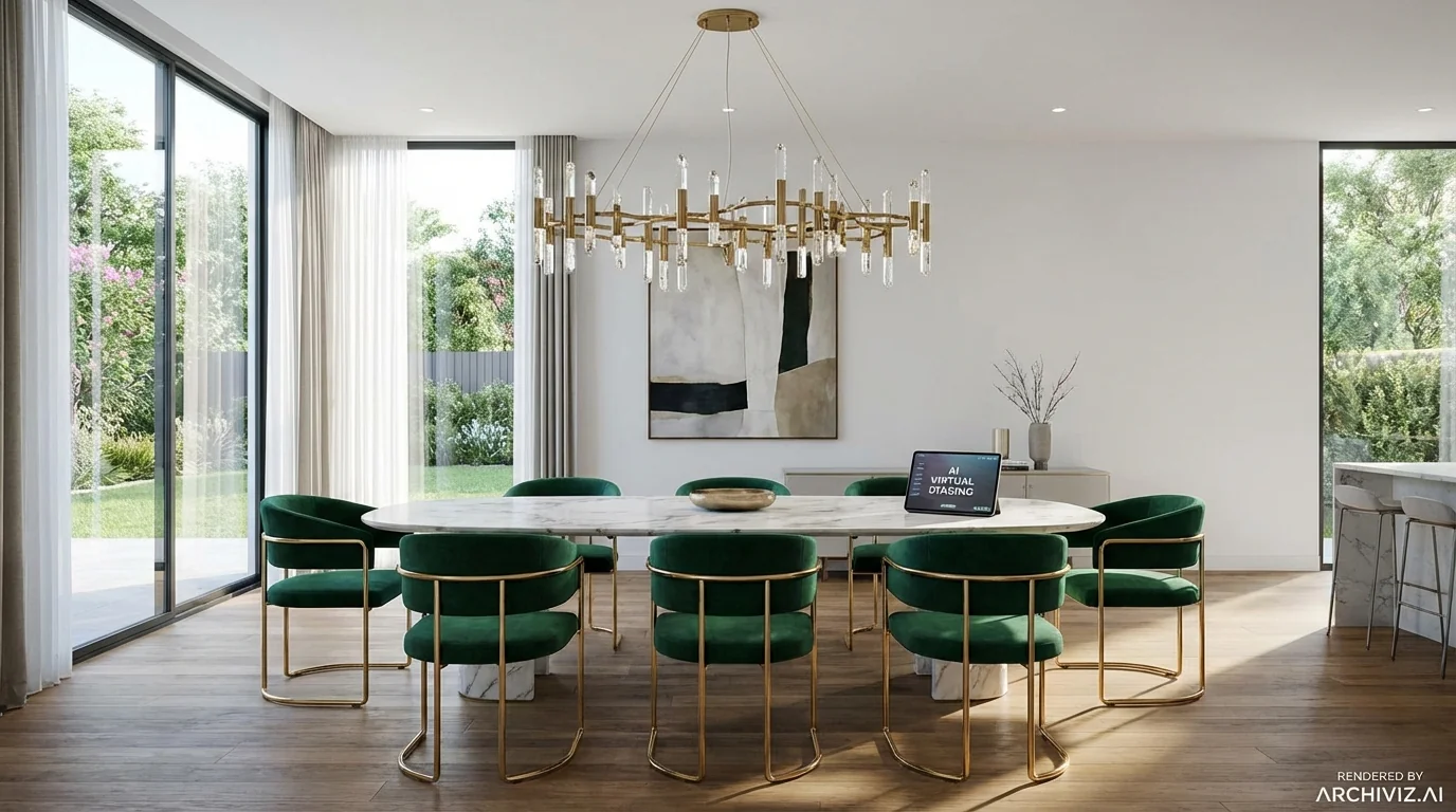 Dining Room Design AI: 15+ Ideas 2025 | RoomX AI