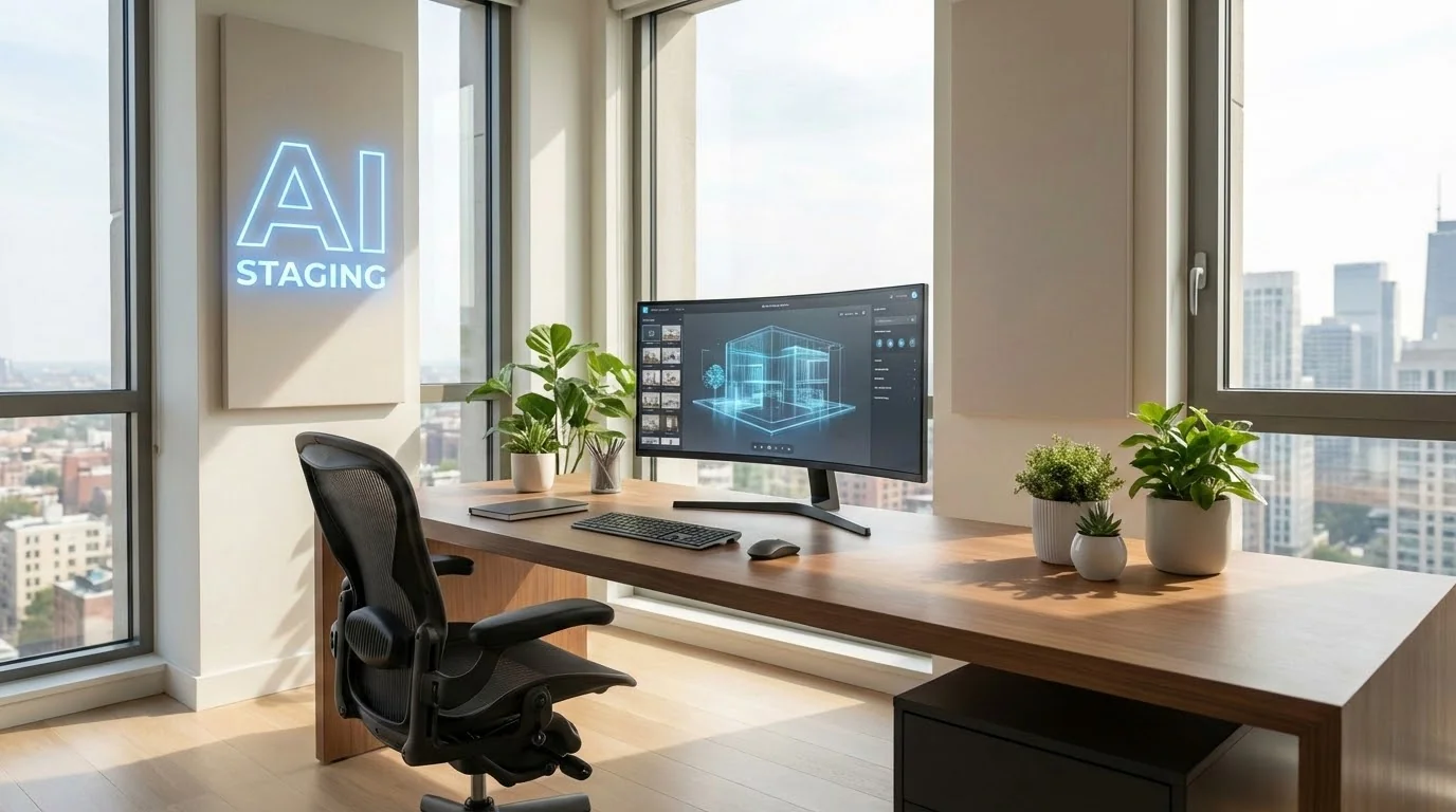 AI Home Office Design in 15 Seconds | RoomX AI