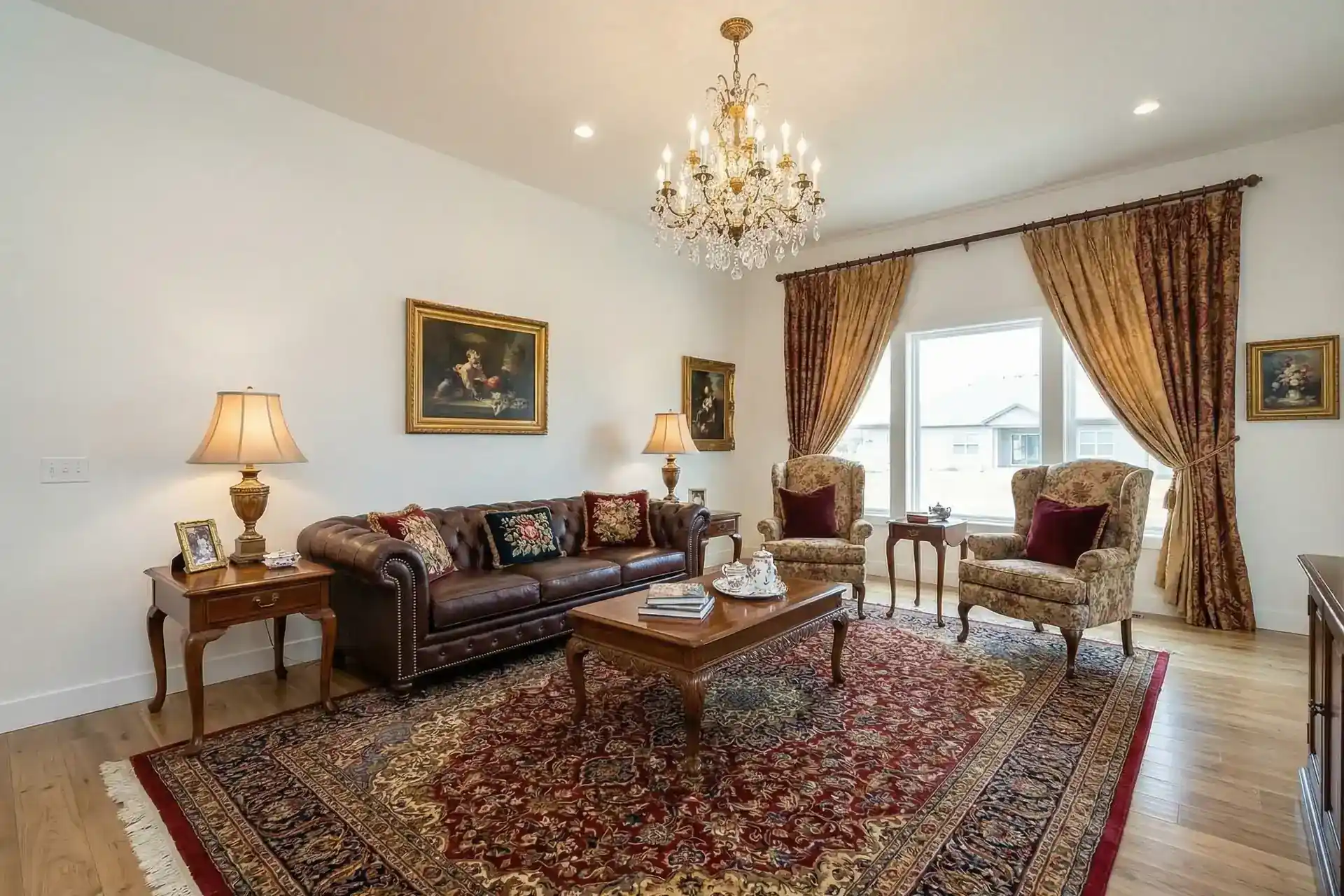 Traditional Virtual Staging Examples | Classic Before & After | RoomX AI